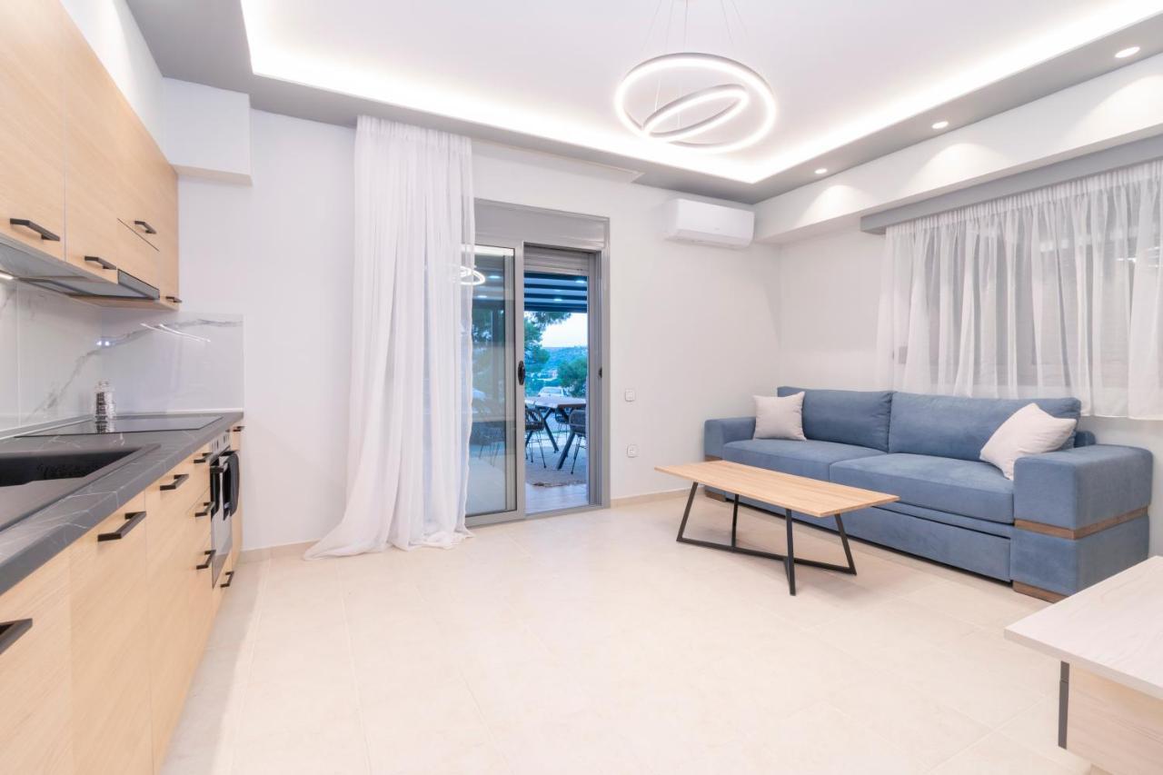 Sithoniars Luxury Ground Floor Apartment With Private Garden Neos Marmaras Extérieur photo