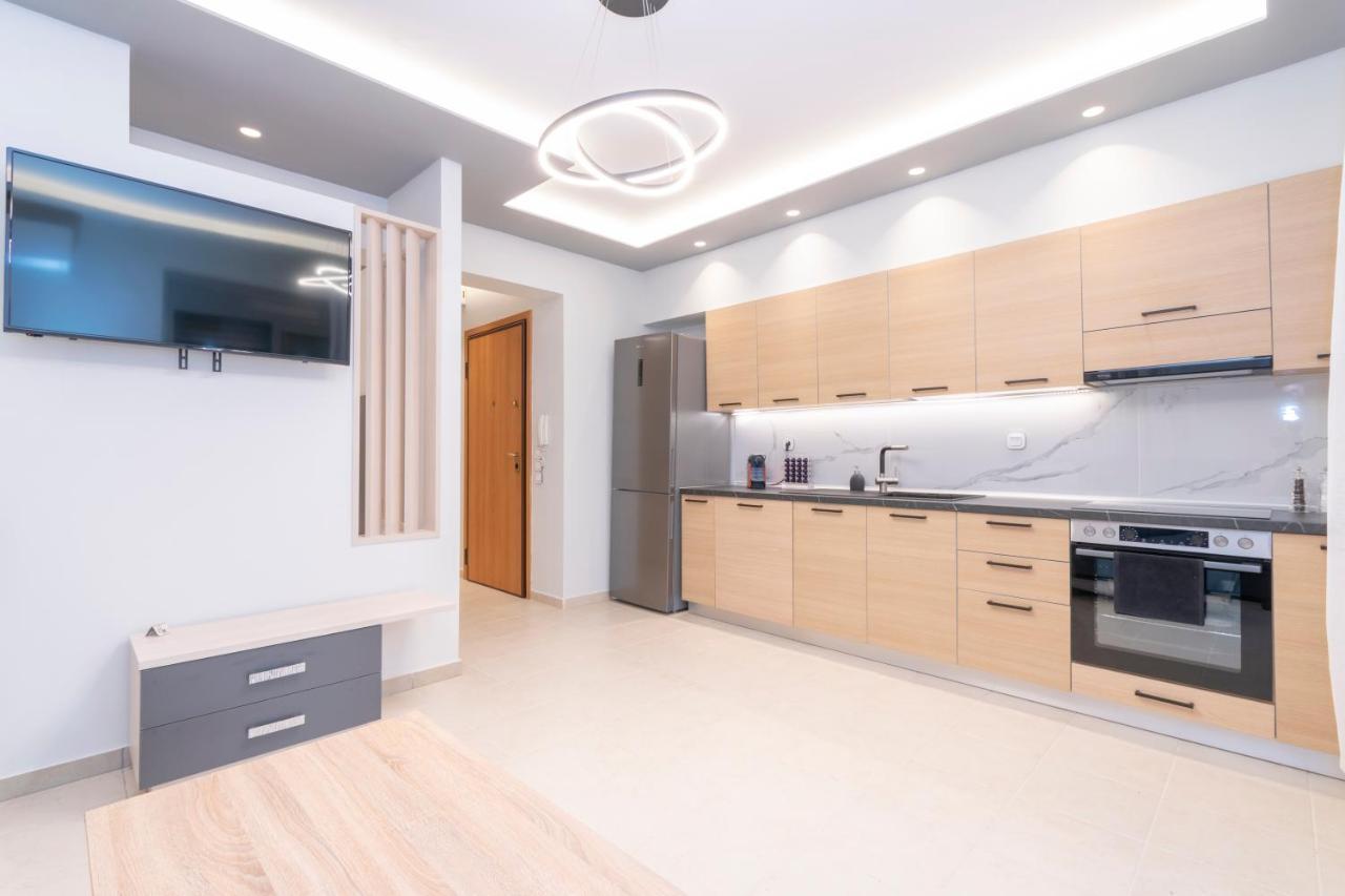 Sithoniars Luxury Ground Floor Apartment With Private Garden Neos Marmaras Extérieur photo