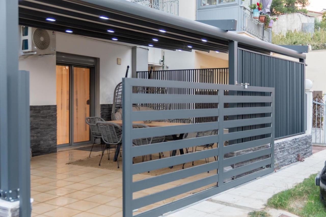 Sithoniars Luxury Ground Floor Apartment With Private Garden Neos Marmaras Extérieur photo