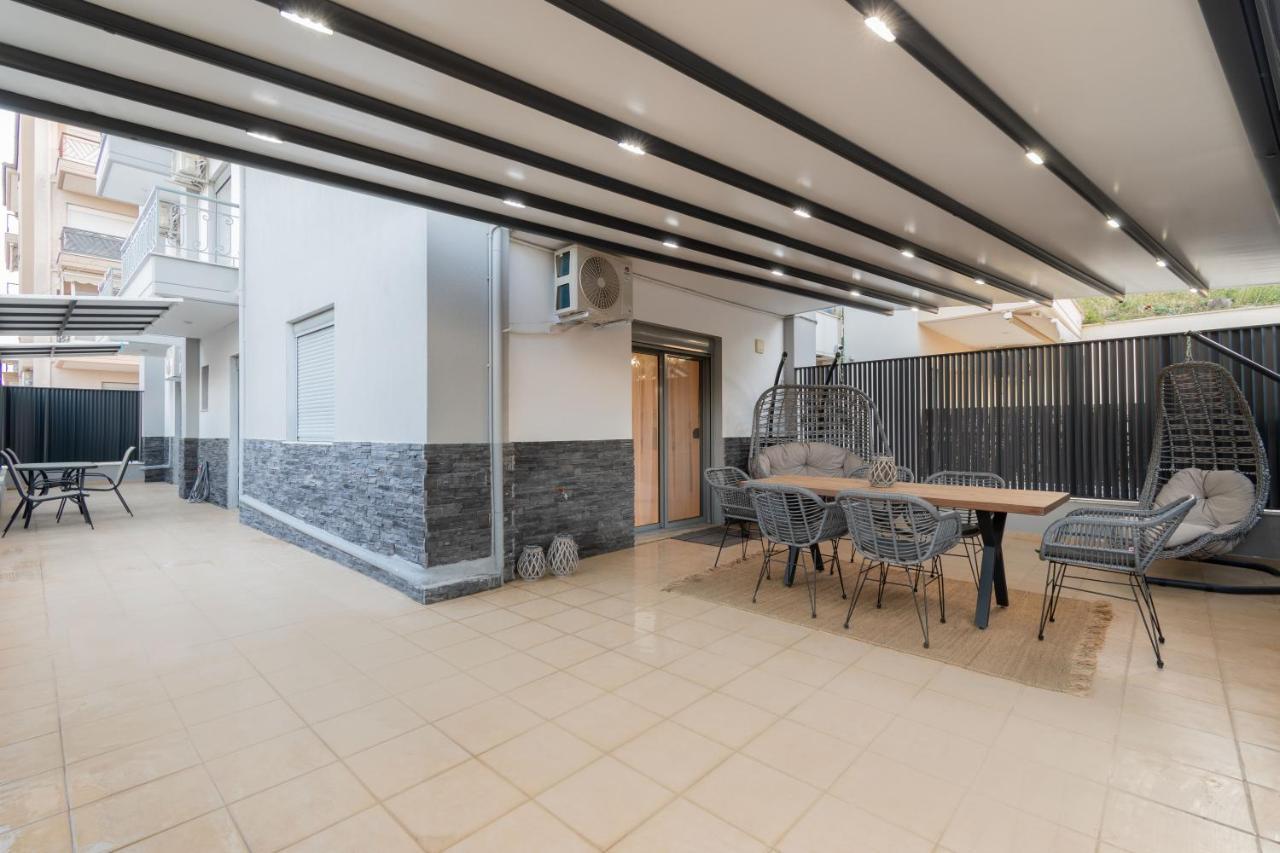 Sithoniars Luxury Ground Floor Apartment With Private Garden Neos Marmaras Extérieur photo